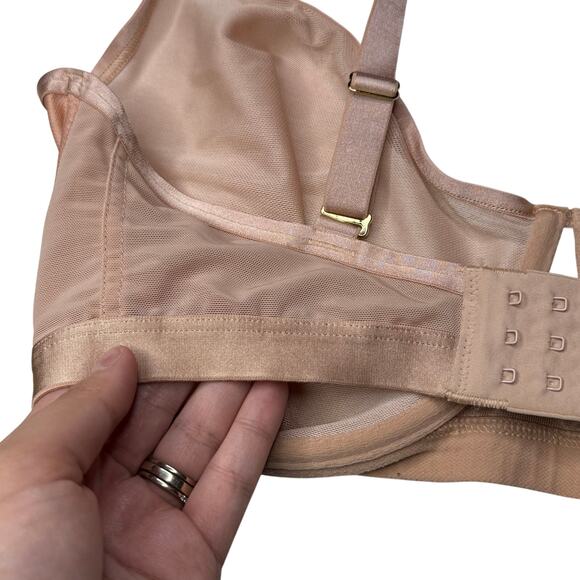 Soma Unbelievable Lift Scoop Balconette Bra 34G Unlined Underwire Adjustable - Picture 4 of 8